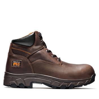 Timberland Férfi PRO Workstead 6" Comp Toe Munkavédelmi Bakancs Barna